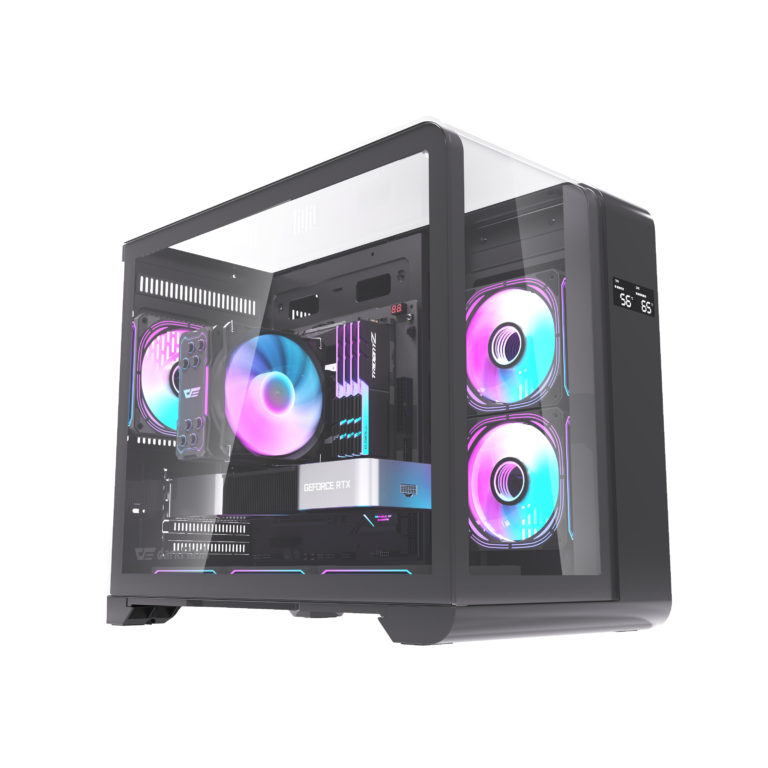 Thùng máy DARKFLASH L280M - Black - ảnh 2
